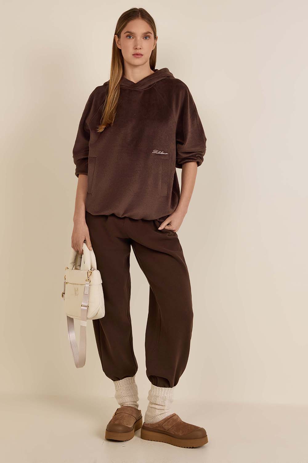 Plush Velour Oversized Hoodie